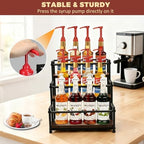 Coffee Syrup Rack Organizer, 3-Tier - Image 4