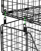 Stackable Soda Can Organizer Stores Up to 72 Cans, 4-Pack Can Storage Organizer for Pantry Shelves, 4-Tier Kitchen Can Holders with 4 Adjustable Dividers, Wire Drink Organizer for Pantry Cabinet Shelf - Image 3