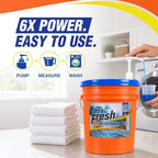 Ultra Fresh 6X Platinum 5 Gallon Liquid Laundry Detergent, Concentrated Laundry Soap with Deep Cleaning Power for Washing Machine, Original Blue - Image 4