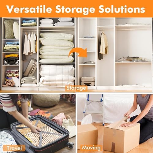 GONGSHI Vacuum Storage Bags with Electric Pump, 32-Piece Set - Image 7