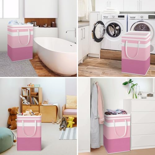 HomeHacks 2 Pack Laundry Baskets, Laundry Hampers Bags (Blue+Pink 88L) - Image 6