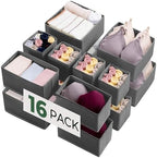 Kootek 16 Pack Drawer Organizer Clothes Dresser Organizers for Clothing by Kootek