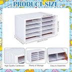 Colingmill 2 Pcs Notebook Classroom Paper Storage Organizer 19x12 Inch - Image 3
