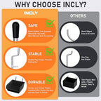 INCLY 280PCS Upgraded Pegboard Hooks Assortment with Bins & Cups - Image 2