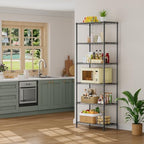 SINGAYE 6 Metal Shelves Wire Shelving Storage Shelf Adjustable Unit Pantry - Image 2