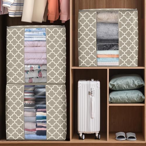 Storage Bags 4 Pack 100L Clothes Organization and Storage Containers - Image 6