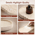 Travertine Marble Tray, 10" X 5" Bathroom Tray Countertop - Image 4