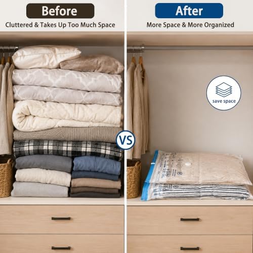 XXL Jumbo Vacuum Storage Bags, for Blanket, Bedding, Comforters - Image 3