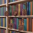Yalikop 10 Set Book Shelf Dividers Decor, Hanging Shelf Sign with Brackets - Image 4