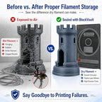 3D Printer Filament Storage Kit, 30 Vacuum Bags with Pump & Humidity Cards - Image 7