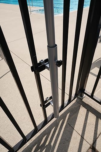 | Patio Umbrella Holder | Outdoor Umbrella Base and Mount | Attaches to Railing Maximizing Patio Space and Shade - Image 2