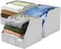VIVIDECOR Trapezoid Closet Shelf Organizer, Baskets for Organizing, Storage Baskets for Shelves, Cubbies Storage Bins for Clothes, Gray by VIVIDECOR