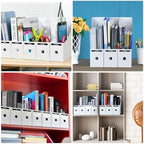 Kraft Magazine File Holder Document Folders Organizer 24 Pack - Image 6