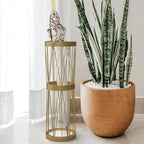 Mango Steam Pluvian Soakstone Umbrella Holder (Tall, Gold) - Image 7
