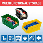Akro-Mils 30230 AkroBins Plastic Storage Bins, 11"x5"x5", Yellow, 12-Pack - Image 4