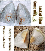 AMOYSTONE Agate Book Ends Shelves Decorative Geode Bookend Large Crystal Bookends Quartz Decor Nature Brown with Rubber Bumpers(1 Pair, 4-6 LBS) - Image 6