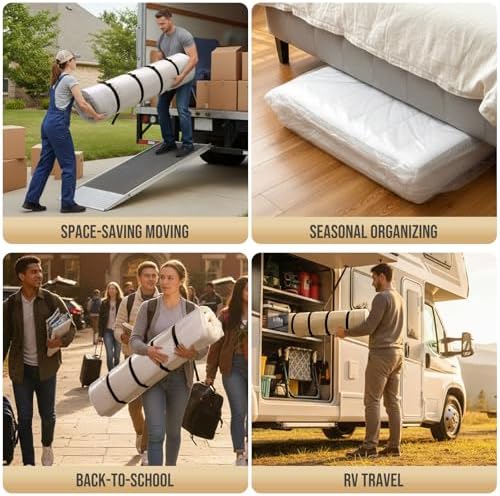 TAILI Mattress Vacuum Bag,King/Califonia King Storage Bag for Memory Foam - Image 6