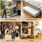 TAILI Mattress Vacuum Bag,King/Califonia King Storage Bag for Memory Foam - Image 6