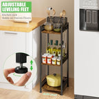 3 Tier Bathroom Organzier Storage Shelf Stand Toilet Paper Holder - Image 6