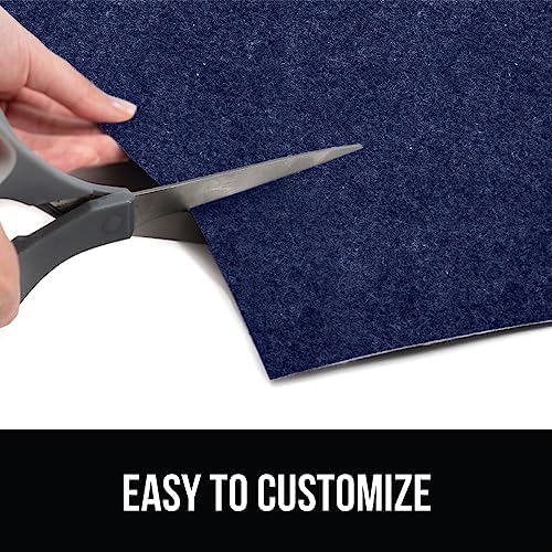 GORILLA GRIP LeakGuard Under Sink Mat for Kitchen Cabinet, 24x60 Navy - Image 5