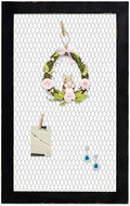 SOFE Farmhouse Memo Board Chicken Wire Frame, 18 × 29" Wall Grid by SOFE