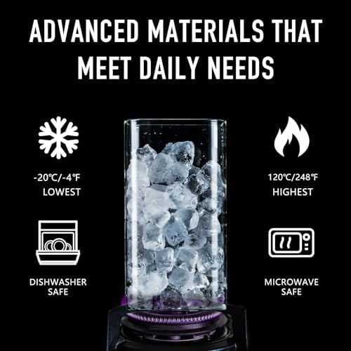 D2scrma 56oz/1.8Qt Rectangle Glass Storage Containers with Lids 3-Pack - Image 5