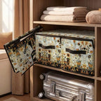 Fabric Storage Bins with Lids,Under Bed Storage Containers 3Pack - Image 4