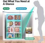 Freezer Organizer Bins, 4 Pack Big Baskets for 5/ 7 Cu.FT Deep Freezer - Image 5