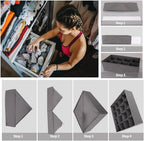SUREMAX 10-Pack Underwear Organizer for Clothing Underwear, Sock, Bra, Grey - Image 6