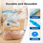 ETENWOLF 10 Large Vacuum Storage Bags for Travel with Wireless Pump - Image 3