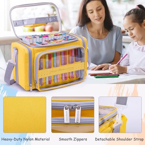 Marker Storage Organizer Case for 180–300 Markers with Dividers - Image 5