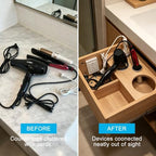 3-Inch 1PCS And 2-Inch 2PCS Hot Tool Holder Canister Package, Blow Dryer & Curling Iron Holder Tube, Closed Bottom Heat-Resistant Hair Dryer Organizer for Salon & Home (Stainless Steel) - Image 4
