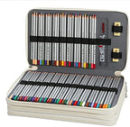 300 Slots Pencil Case 4-Layer Zipped Holder w/Handle - Image 2