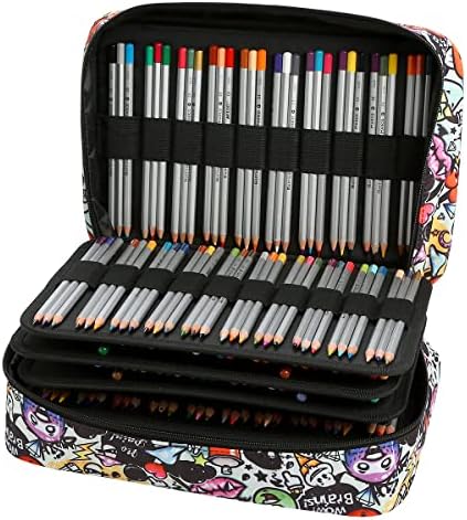 360 Slots Colored Pencil Case w/Handle & Shoulder Strap - Image 2