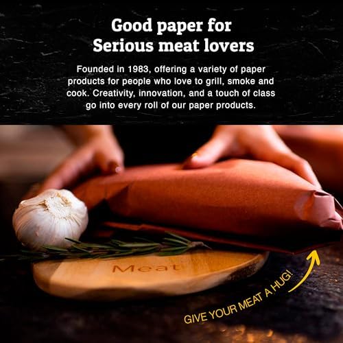 Meat Hugger Natural Freezer Paper Dispenser Roll - Poly Coated Moisture Resistant Freezer Paper for Meat Wrapping - Freezer Burn Resistant - 17.25 inch by 175 feet - Image 7