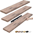 Sorbus Floating Shelves for Wall Storage (48 Inch, 3 Pack, Mahogany) by Sorbus