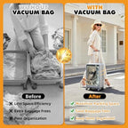 15 Pack Vacuum Storage Bags, Vacuum Seal Bags for Travel - Image 5