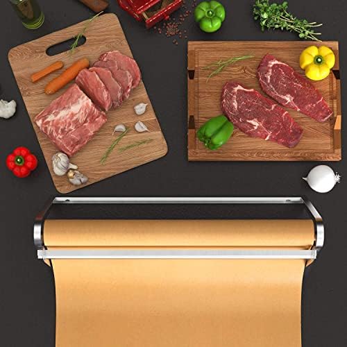 HFS(R) 18-Inch Kraft Paper Roll Holder and Cutter, Wall or Tabletop - Image 4