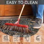 CHICHIC Entrance Door Mat Large 18 x 30 Inch Entry Way Doormat Front Door Rugs Outdoors Heavy Duty Welcome Mat Non Slip Rubber Back Low Profile for Garage, Patio, High Traffic Area, Grey - Image 5