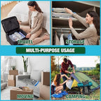 Vacuum Storage Bags, Vacuum Seal Bags for Clothing, 5 Jumbo 5 Large - Image 6