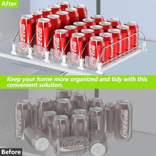 IBORING Drink Organizer for Fridge,Holds up to 25 Cans - Image 6