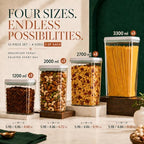 12-Piece Airtight Food Storage Containers, Pantry Canister Set - Image 5