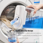 [2 Pack] Laundry Detergent Dispenser for Laundry Room Organization and Storage, 2800ml Laundry Soap Dispenser，Liquid Laundry Detergent Dispenser with 4 Removable Labels, BPA Free & Pet Plastic, Clear - Image 5