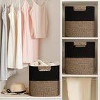 11 Inch Storage Cubes, 6 Pack Cube Storage Bins for Organizing, Cotton Rope Woven Baskets for Shelves, Bathroom, Kids Room, Closets, Baby Nursery - Image 5
