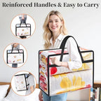 SpaceTrove Clear Storage Bags, 6-Pack Under Bed and Closet Organizers 90L - Image 6