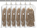 TAILI Hanging Vacuum Storage Bags Clothes, Coats, Jackets,6 Short by TAILI