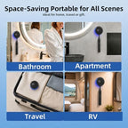 UV Toothbrush Sanitizer Holder, Dual Mode Cleaning with Ambient Lighting - Image 6