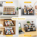 4 Tier Spice Rack Organizer for Cabinet, Depth Adjustable Spice Rack,1 Pack - Image 6