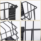 Heavy-Duty Slatwall Baskets and Hooks - Slatwall Accessories for Standard Slatwall Panels | Ideal for Organizing Garages and Workshops - Image 6