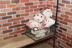 16" Wide Rectangular Sturdy Hand Welded Farmhouse Metal Wire Basket with Rustic Wooden Bottom For Shelves, Closet Storage Bins for Shelves. Also For Laundry, Towel, Spice Rack, Tool Box (16"x12") - Image 6